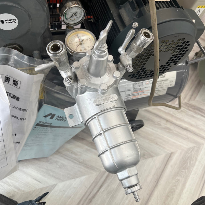 【店頭受取り限定】アネスト岩田 レシプロコンプレッサー TLP15EF-10【越谷店】