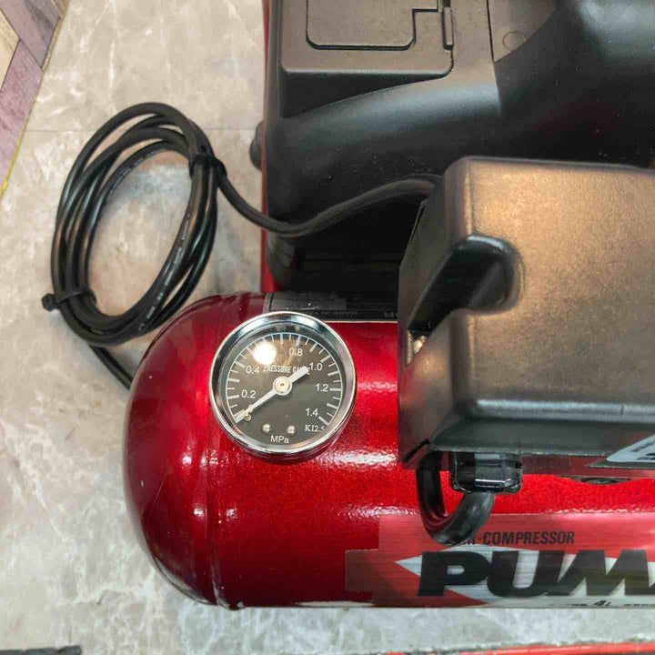 【中古品】藤原産業 SK11 オイルレス エアーコンプレッサー SR-045 タンク容量 4L SR-L04SPT-01【八潮店】