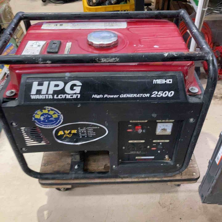 【店頭受取り限定】◇ワキタ(MEIHO) エンジン式発電機 50Hz HPG2500-5【町田店】