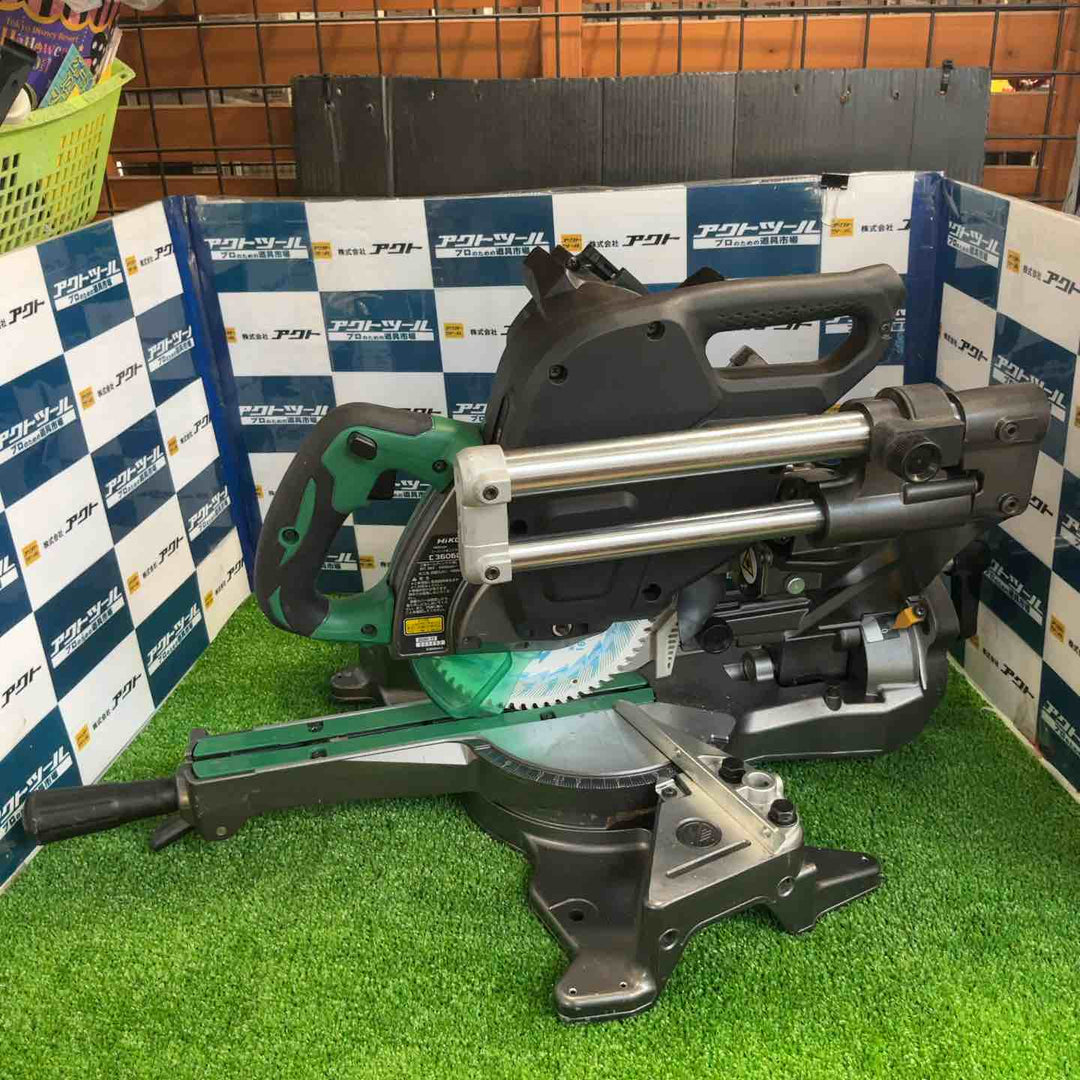 ★ハイコーキ(HIKOKI ※旧:日立工機) コードレス卓上スライド丸のこ C3606DRB(NN)【草加店】