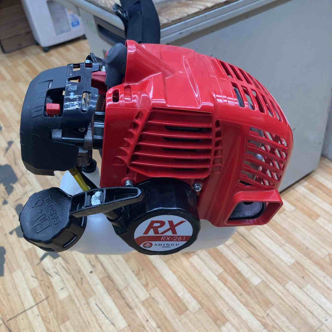 【店頭受取り限定】◇シングウ エンジン刈払機 ベルカッター RX-261【柏店】