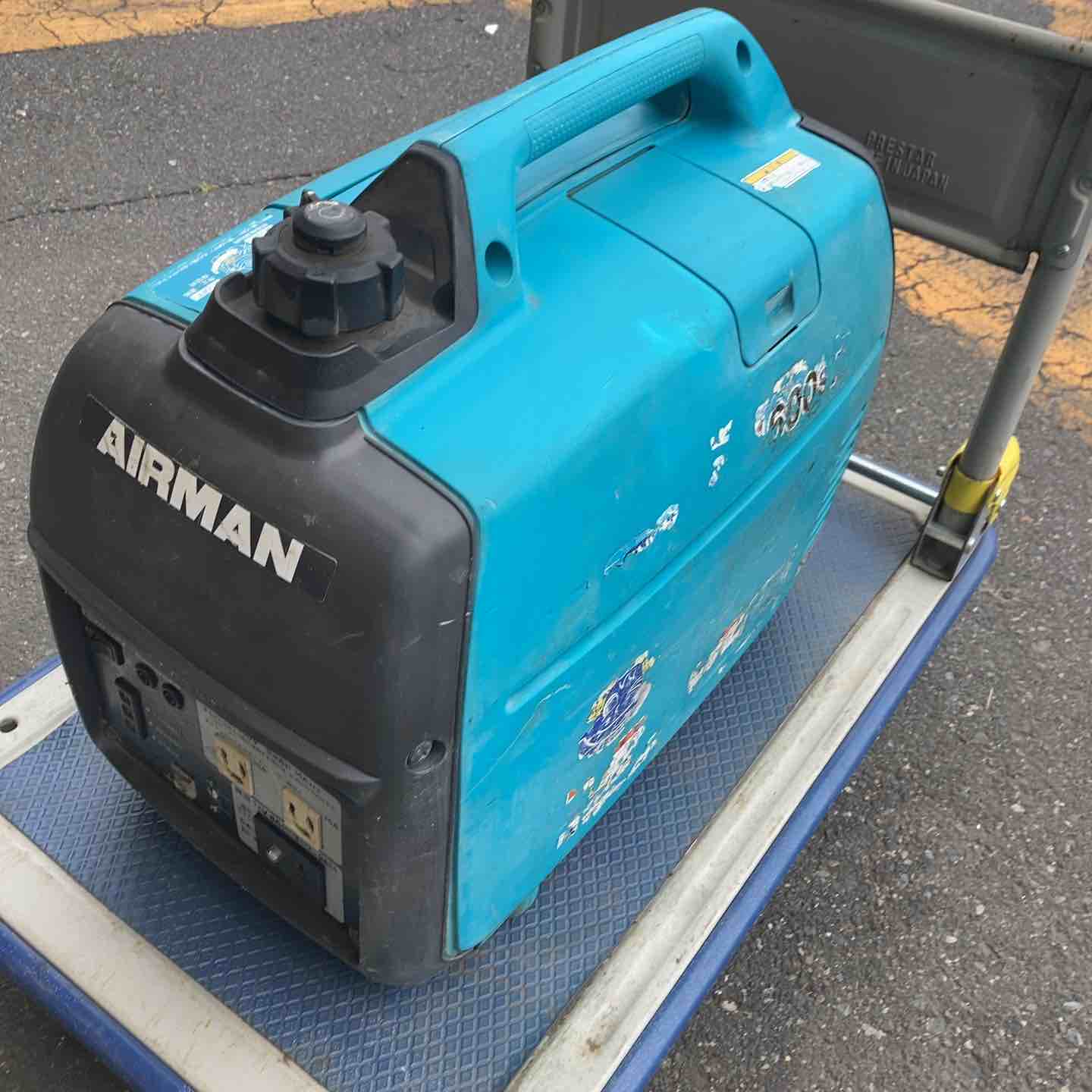 【中古品】 北越工業/AIRMAN インバーター発電機・HP1600SV 【桶川店】 中古品】 北越工業/AIRMAN インバーター発電機・HP1600SV 【桶川店