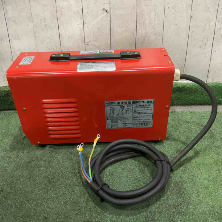 ◇日動 直流溶接機 デジタルインバータ溶接機 単相200V専用 DIGITAL-180A 動作確認済【川口店】