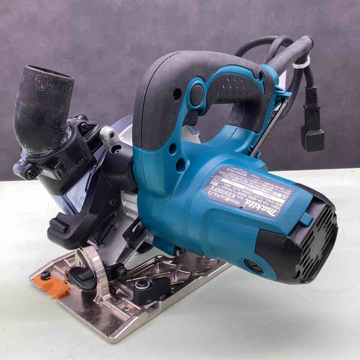 ★マキタ(makita) 防じん丸のこ KS5000FX DIY 木材 プラスチック 金属 コンクリート 切断 直線切り 角材 横引き 縦切り 溝掘り 留め継ぎ 【越谷店】