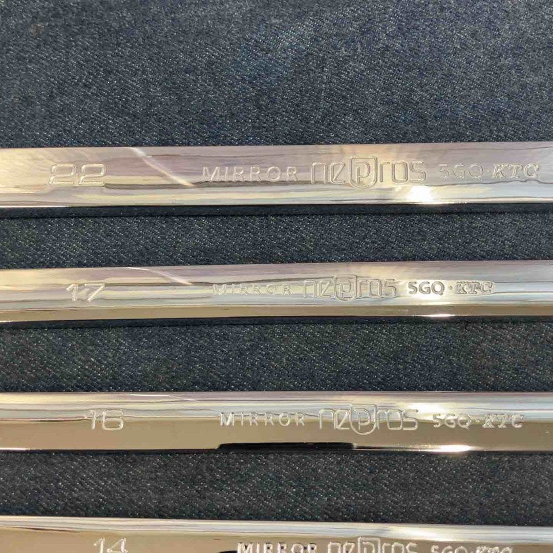 KTC ネプロス めがねレンチ NM1-0810,1012,1214,1315,1417,1618,1719,2224 8本セット【八潮店】