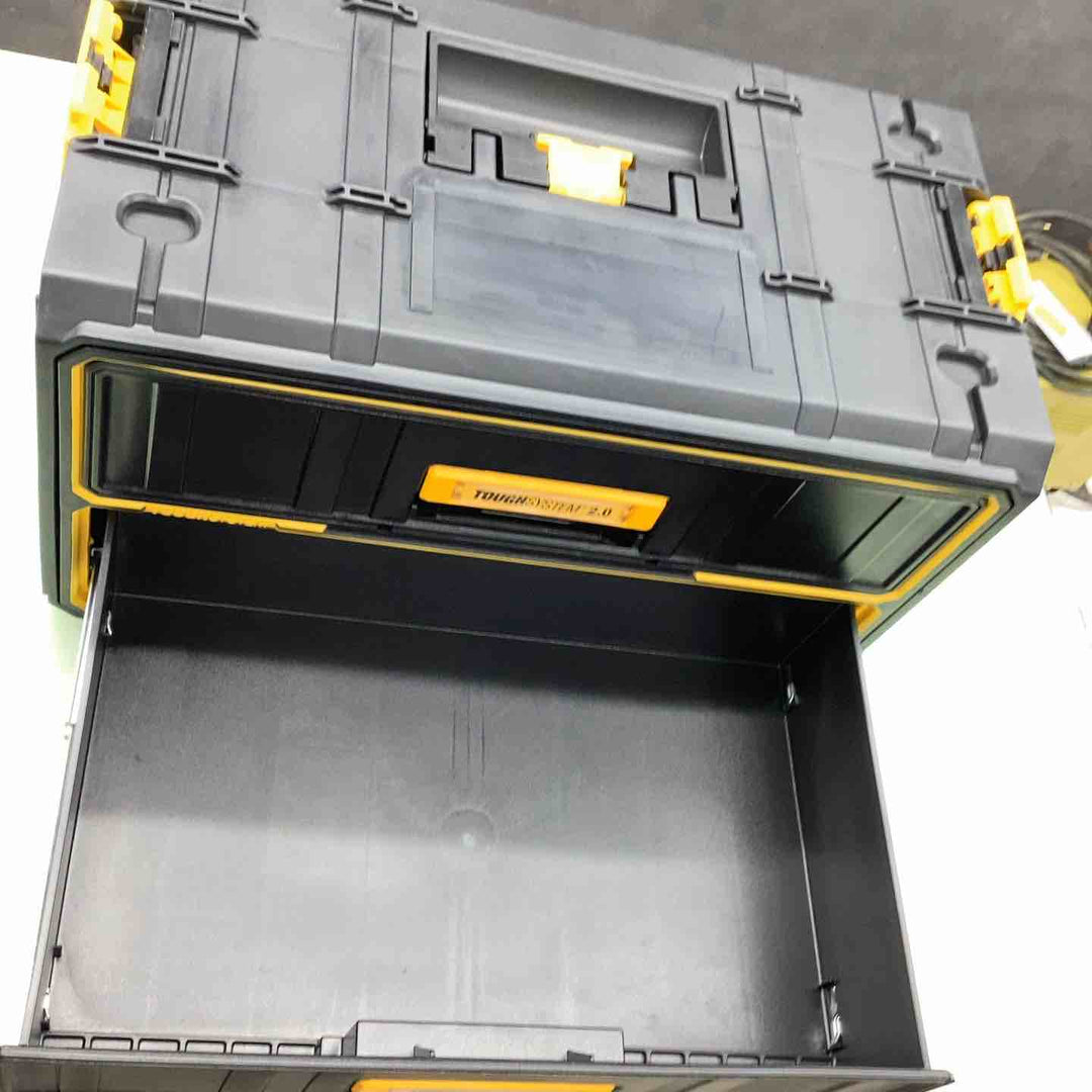 ◇デウォルト(DEWALT) タフシステム2.0 2段チェストツールケース DWST83529-1【越谷店】