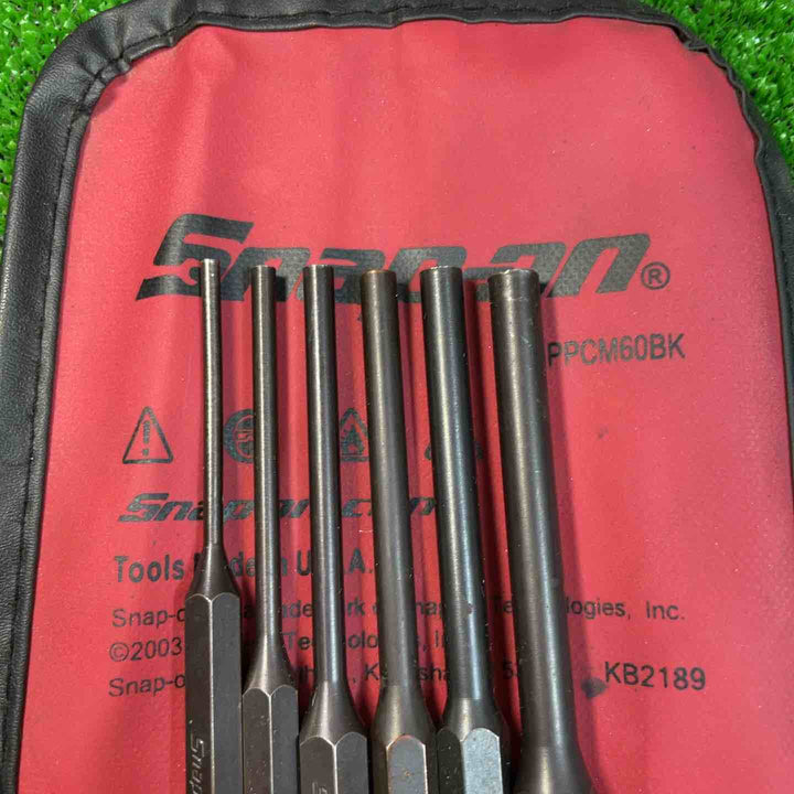 スナップオン(Snap-on) ポンチセット PPCM60BK 3～8mm 6本入り【桶川店】