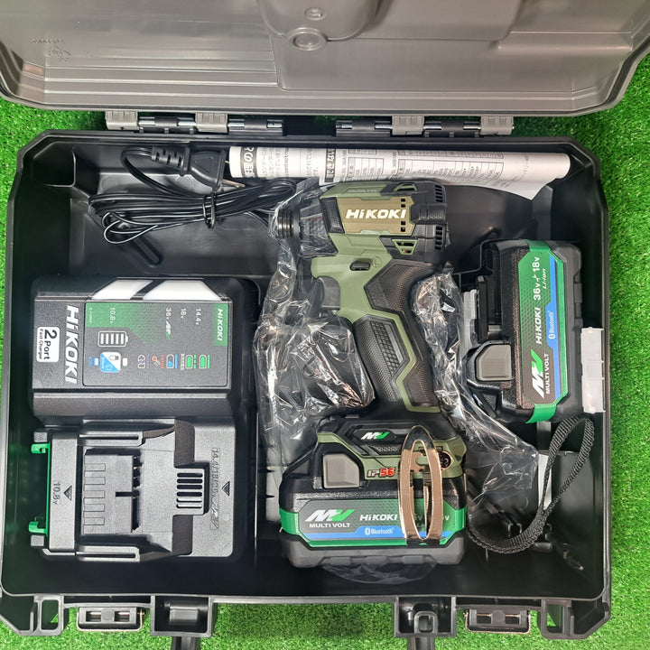 ★ハイコーキ(HIKOKI ※旧:日立工機) コードレスインパクトドライバ フォレストグリーン WH36DD(2XHGSZ)【岩槻店】