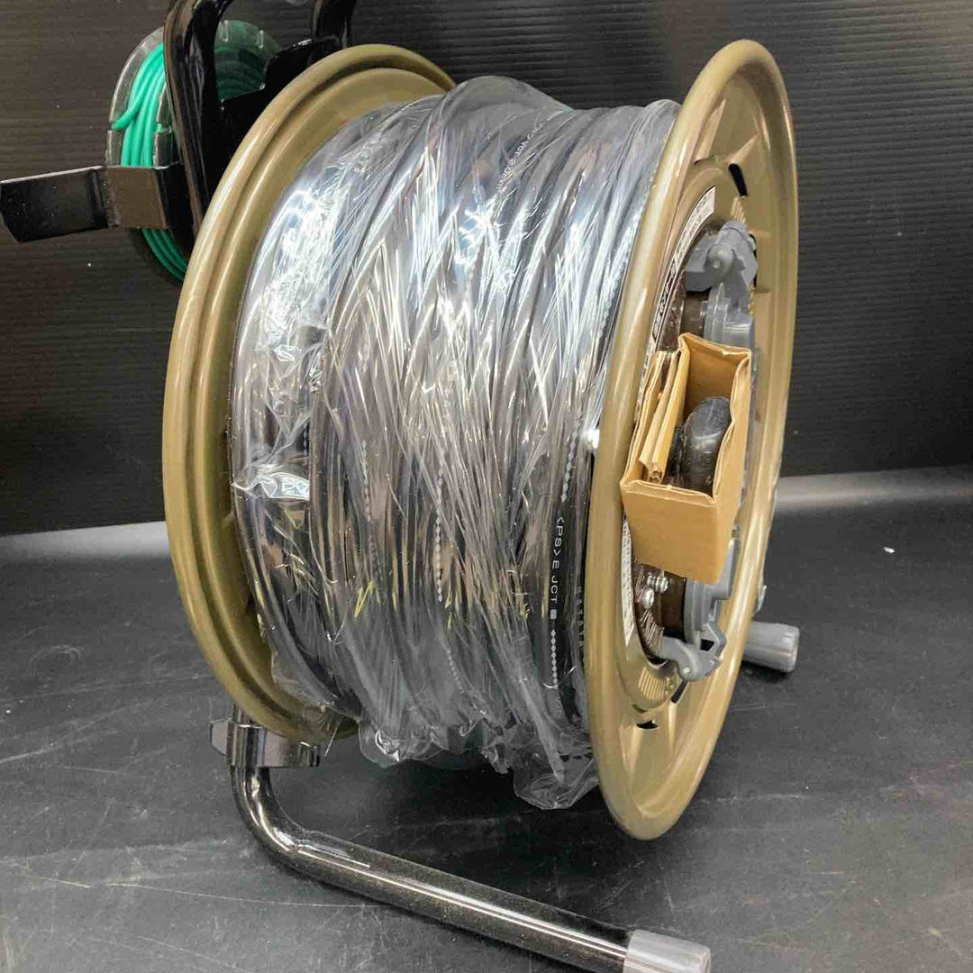 ◇ハタヤ(HATAYA) 金属感知機能付メタルセンサーリール100V型標準型コードリール MSB-301KX 30m【川越店】