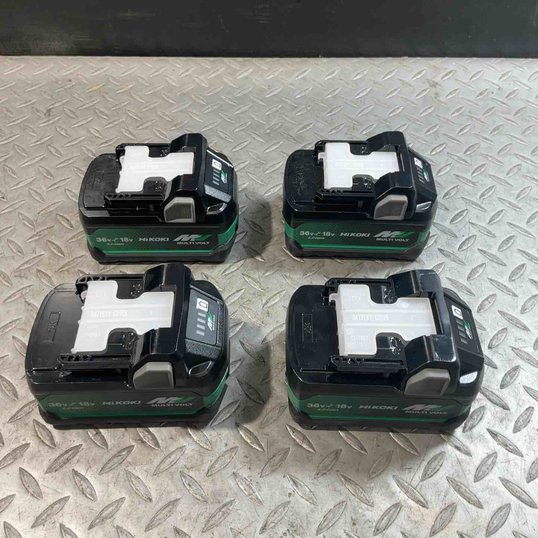 ハイコーキ(HIKOKI ※旧:日立工機) リチウムイオンバッテリー 36V/2.5Ah BSL36A18X　4台セット　①【草加店】