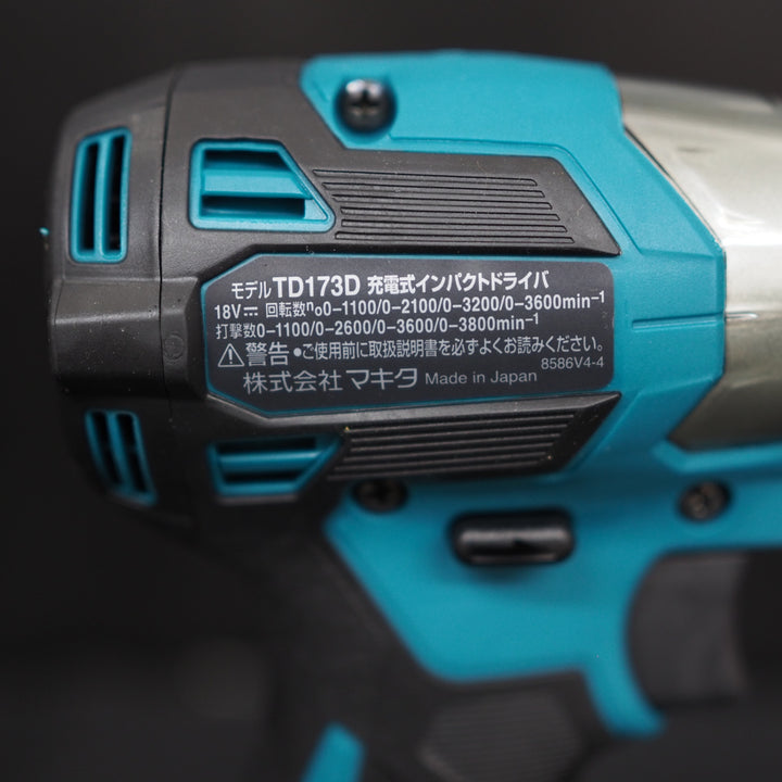 【未使用品】マキタ/makita コードレスインパクトドライバー TD173DZ【鴻巣店】