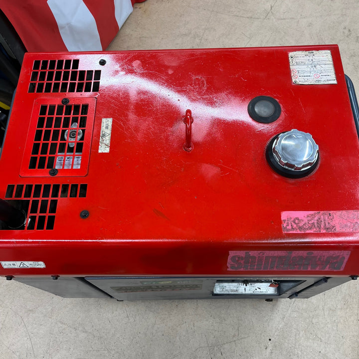 【中古品/店頭受取り限定】◇新ダイワ(shindaiwa) インバーター発電機 IDG3100M 超低騒音型 ディーゼル セルOK 鍵2本付【東大和店】