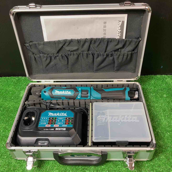 【美品】★マキタ(makita) コードレスペンインパクトドライバー TD022DSHX バッテリー2個付き！【岩槻店】