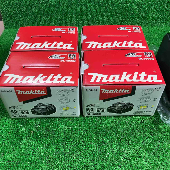 マキタ バッテリー＆充電器セット BL1860B×4個＋DC18RF1個【川崎店】