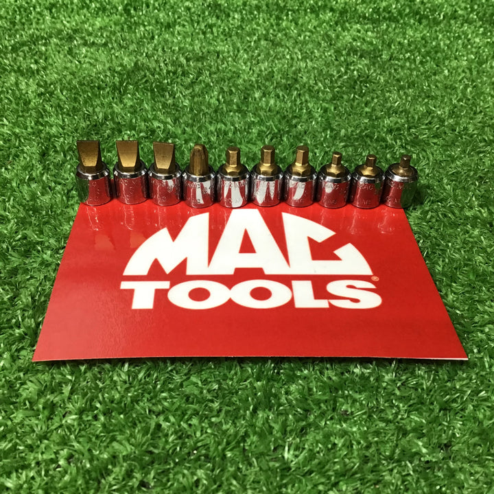 【中古品】マックツール(MACTOOLS)差込1/4 スタッビ10個セット (SHS3・SHS4・SPS3・SFS3)【岩槻店】