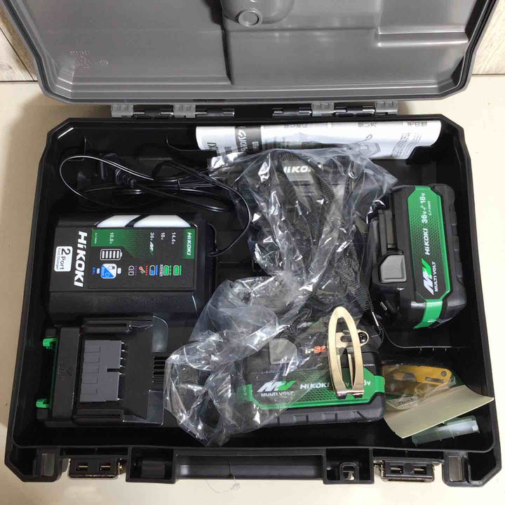 ★ハイコーキ(HIKOKI ※旧:日立工機) コードレスインパクトドライバ ストロングブラック WH36DD(2XHBSZ)【戸田店】