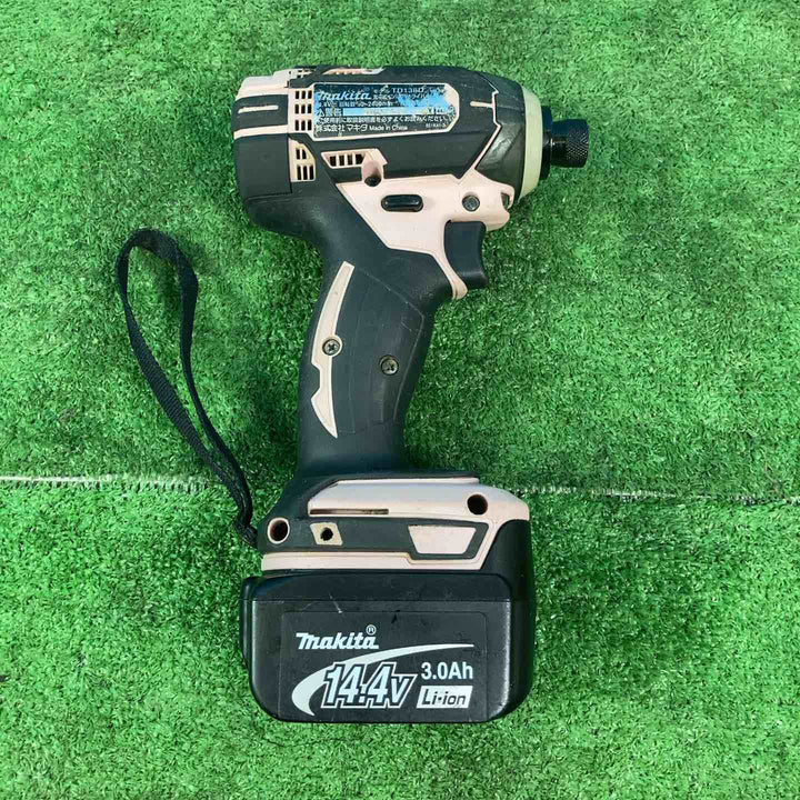 ★マキタ(makita) コードレスインパクトドライバー TD138DRFXP 14.4Vバッテリー2個付き！【岩槻店】