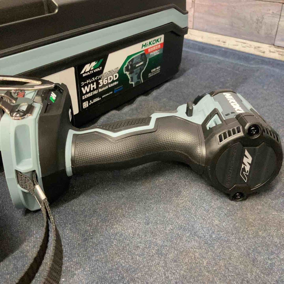 ★限定色★ ハイコーキ(HIKOKI ※旧:日立工機) コードレスインパクトドライバー WH36DD(2XHSZ)(IG) アイスグレー【八潮店】