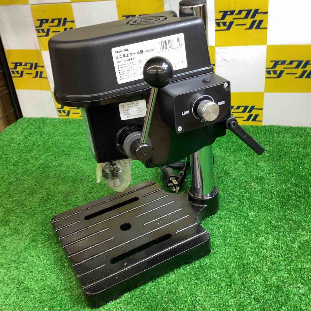 ◇GREATTOOL(グレートツール) ミニ卓上ボール盤 3段変速 速度調整 バイス付 MTB-6SP【越谷店】