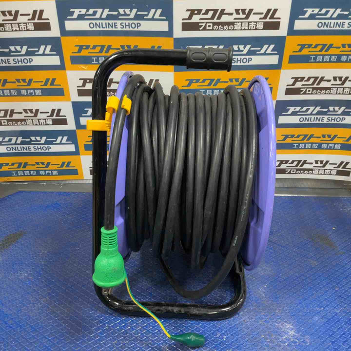 ◇日動 コードリール NP-EB34 ブレーカー付 22A-30M【草加店】