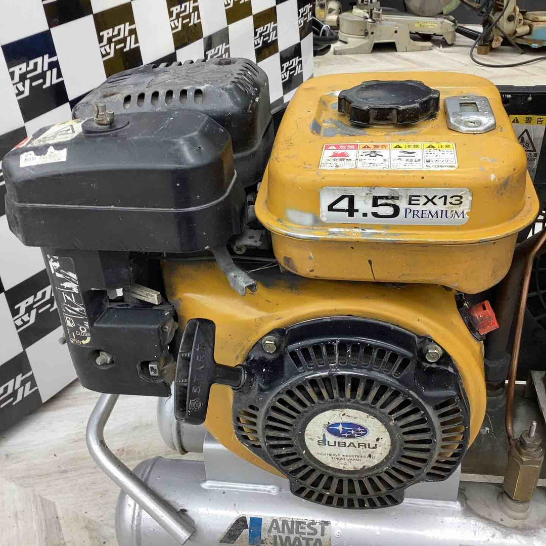 【店頭受取り限定】◇アネスト岩田(iwata) エンジンコンプレッサー COMG L15-10/PLUE15B-10【越谷店】