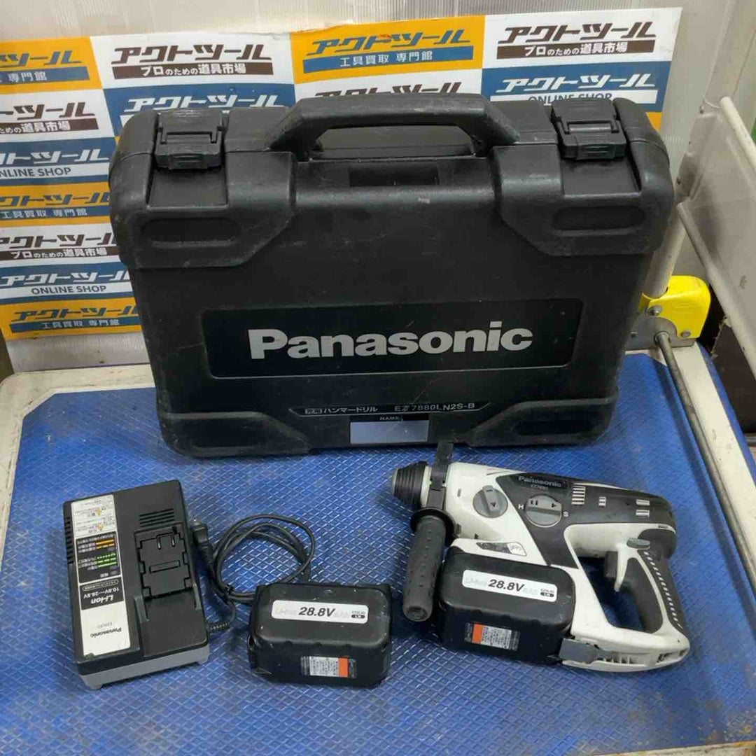 ◇パナソニック(Panasonic) コードレスハンマドリル EZ7880LN2S-B 28.8V【草加店】