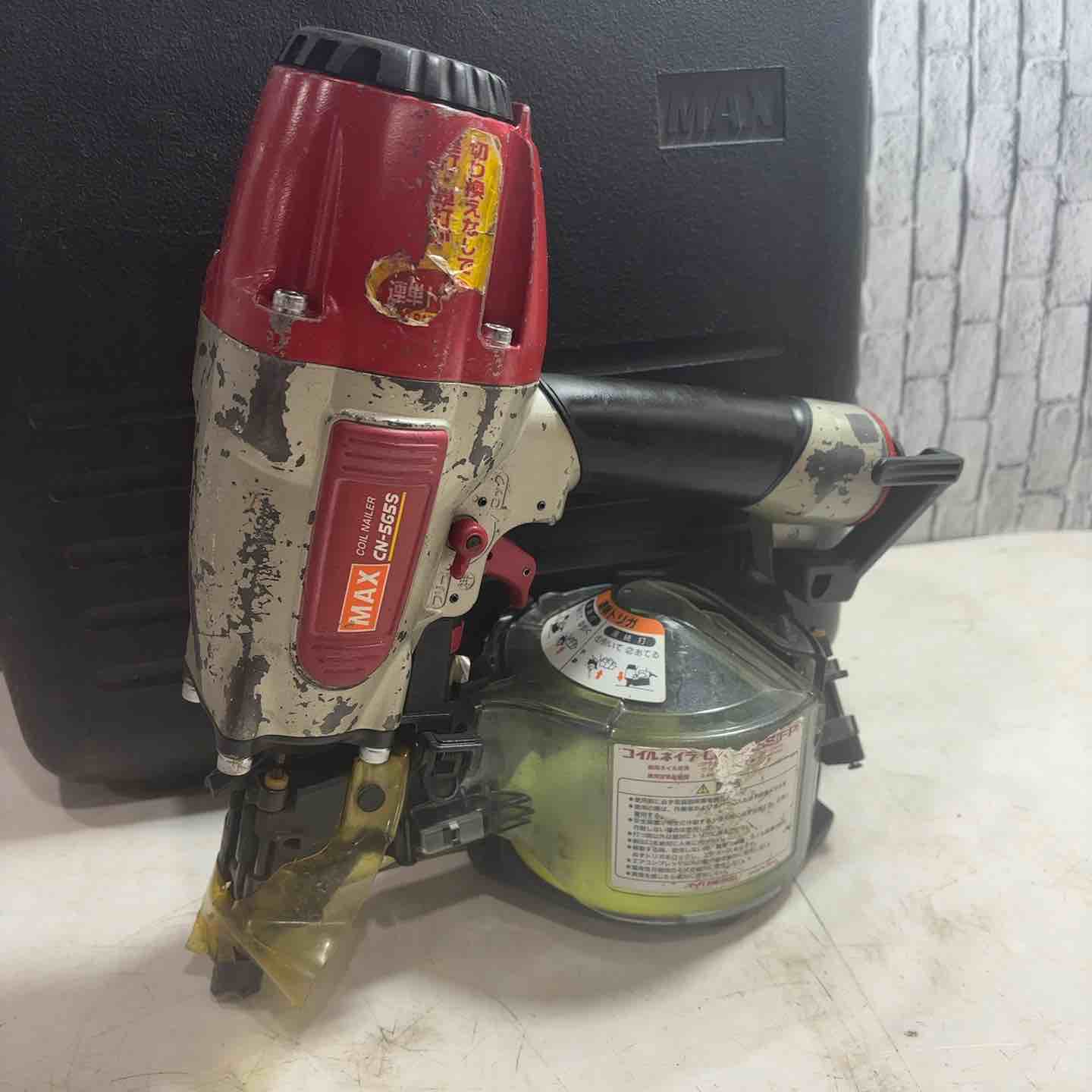 ☆マックス(MAX) 常圧エア釘打ち機 CN-565S(FP) 動作確認済み【川口店