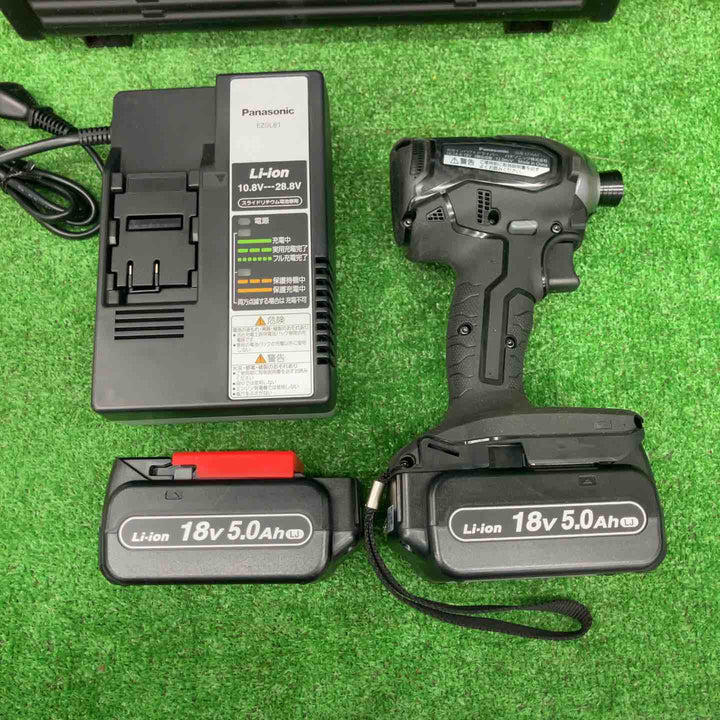 【特別特価！未使用】パナソニック(Panasonic) コードレスインパクトドライバー EZ76A1LJ2G-B【桶川店】
