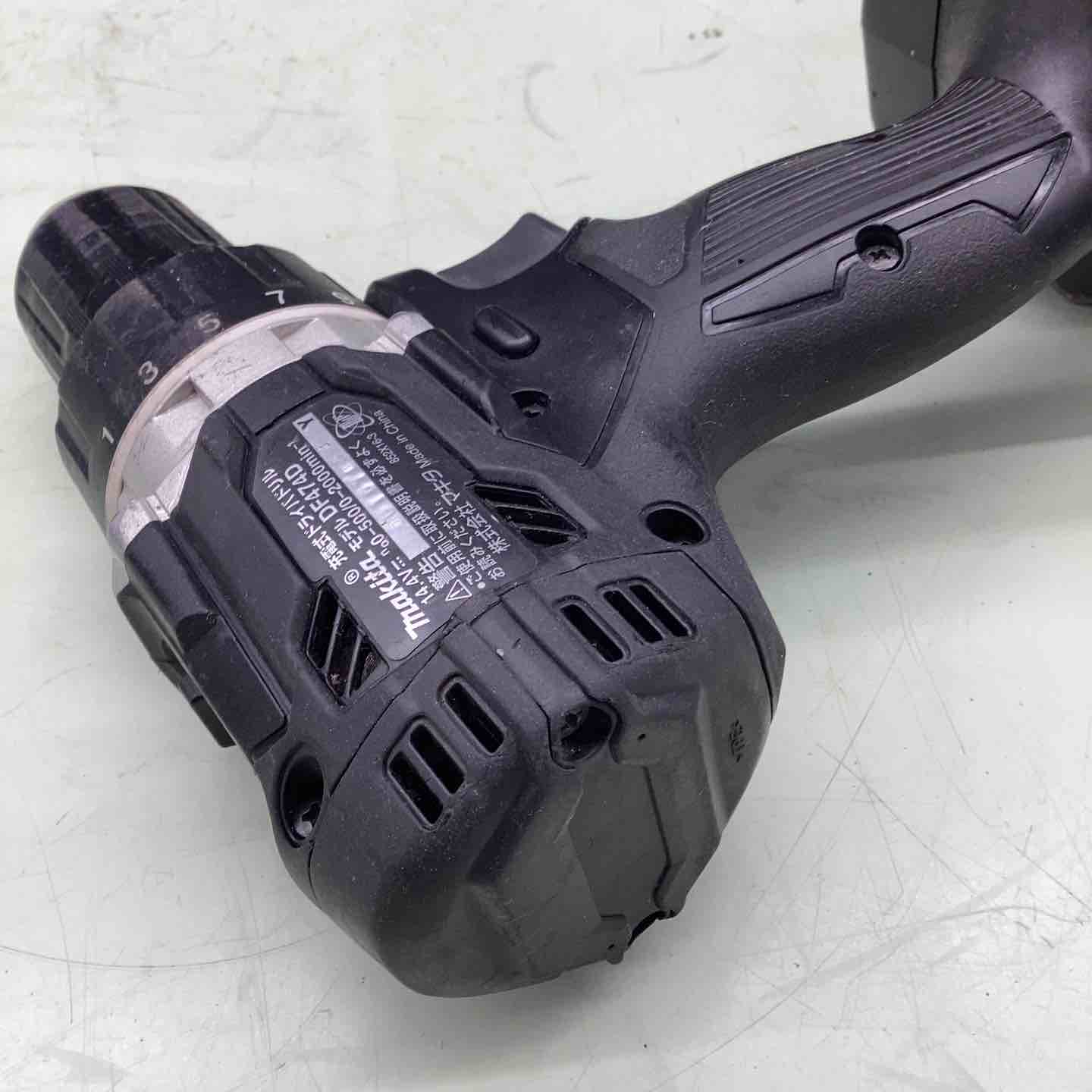 未使用】makita マキタ 充電式ドライバドリル DF474DZB 黒 本体 未使用】makita マキタ 充電式ドライバドリル DF474DZB 黒 本体