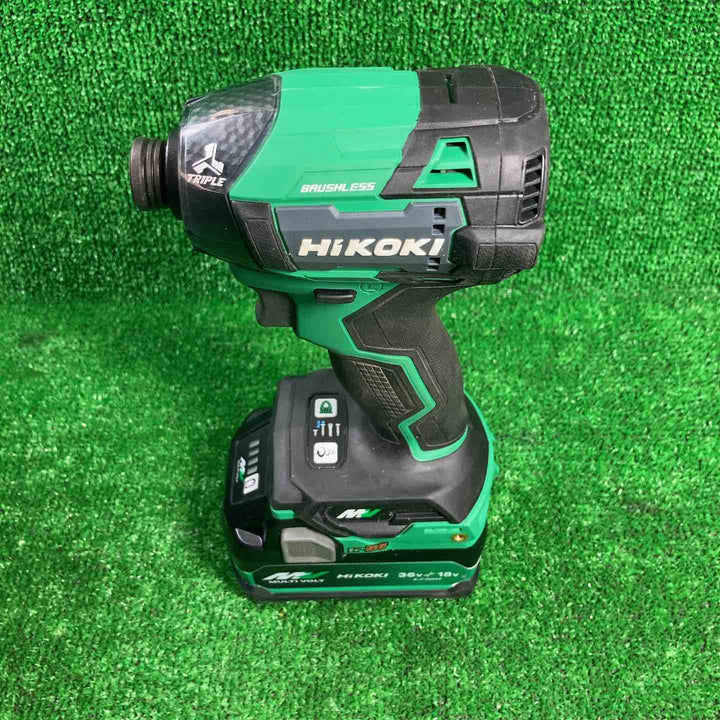 ★ハイコーキ(HIKOKI ※旧:日立工機) コードレスインパクトドライバ アグレッシブグリーン WH36DD(2XHLSZ)【川崎店】