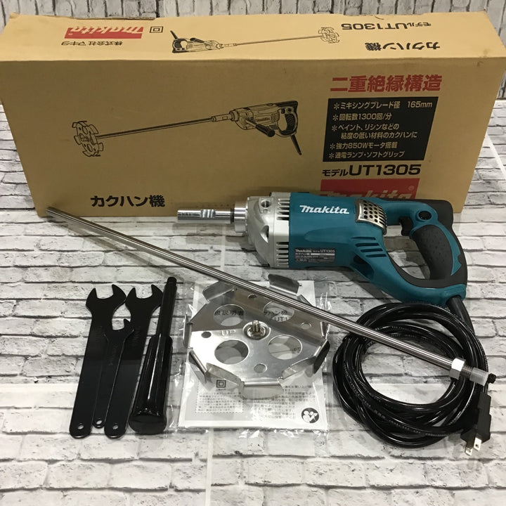 ☆マキタ(makita) コンクリートかくはん機 UT1305【川口店】