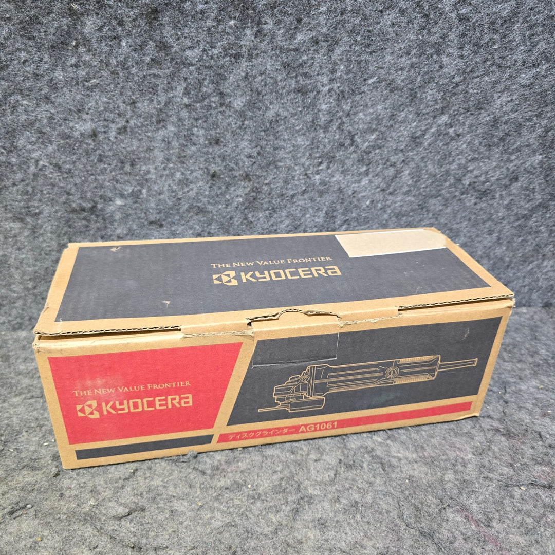 【特別特価！保管品】京セラ(KYOCERA) 100mm ディスクグラインダ AG1061【桶川店】