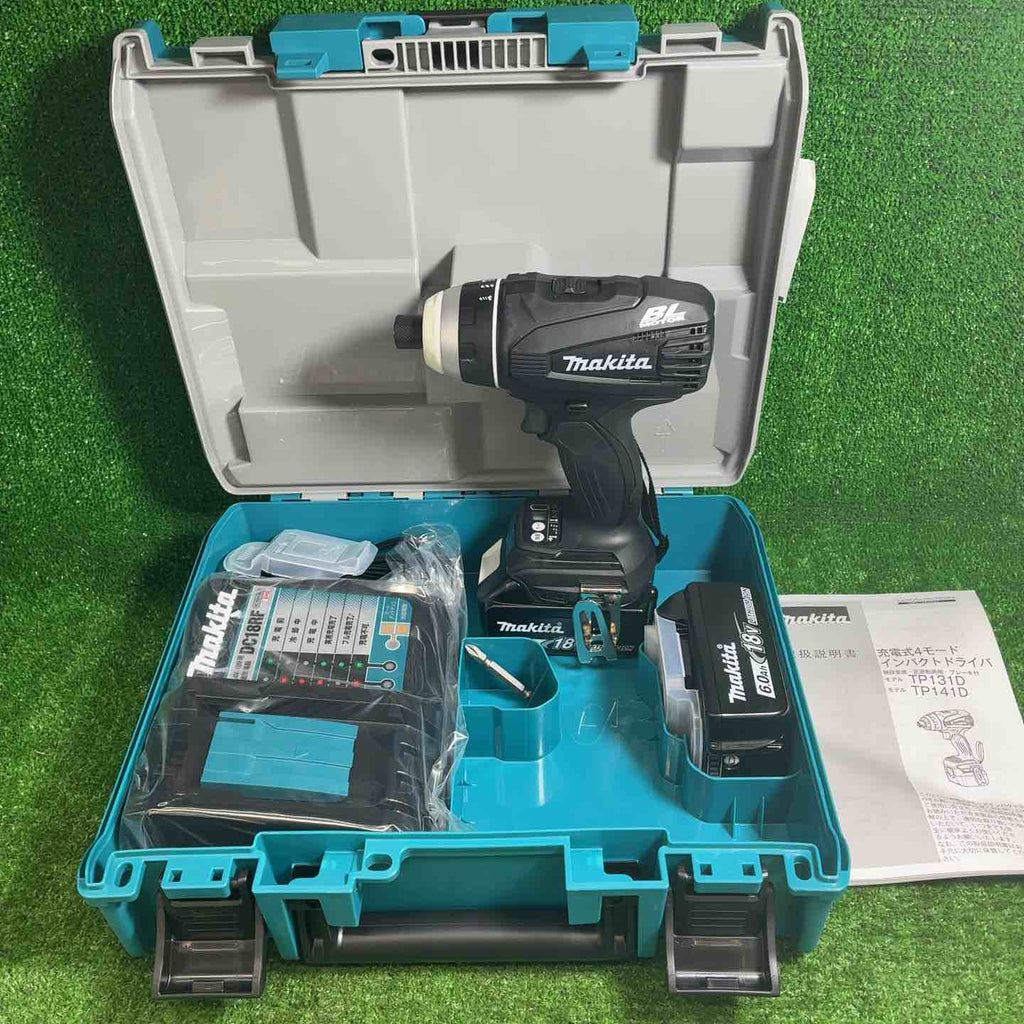 マキタ(makita) コードレス4モードインパクトドライバー TP141DRGXB