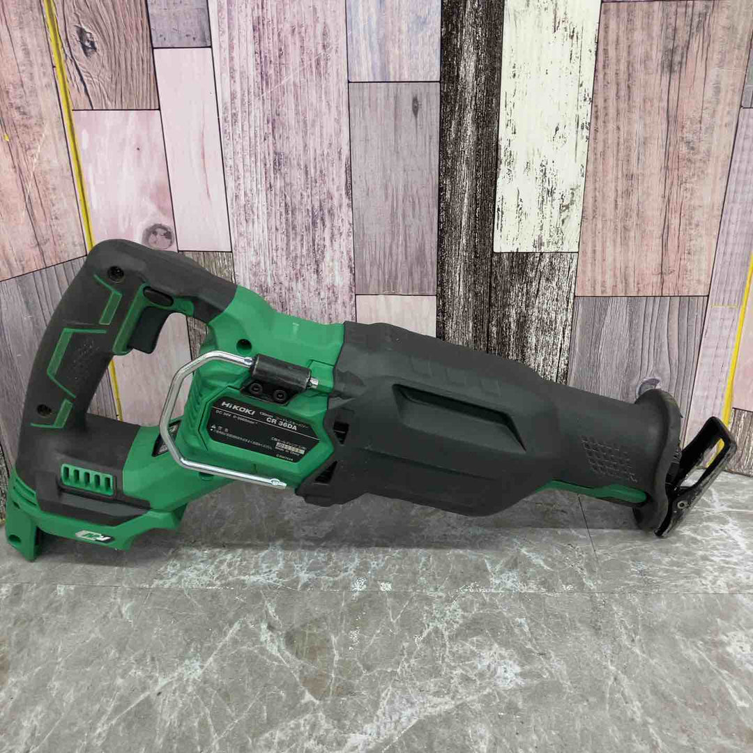 ★ハイコーキ(HIKOKI ※旧:日立工機) コードレスセーバーソー CR36DA(NN)【八潮店】