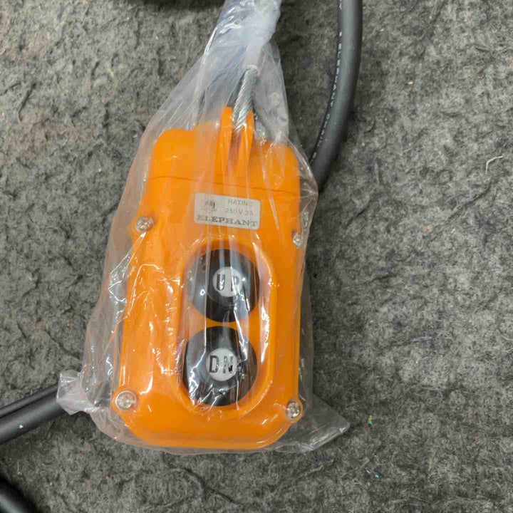 ◇象印チェンブロック 単相100V 小型電気チェーンブロック(1速型)60KG αS-006 ASK0630 トルコン AS-006【鴻巣店】