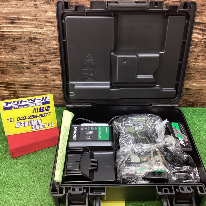 ★ハイコーキ(HIKOKI ※旧:日立工機) コードレスインパクトドライバー WH36DC(2XPG)【川越店】