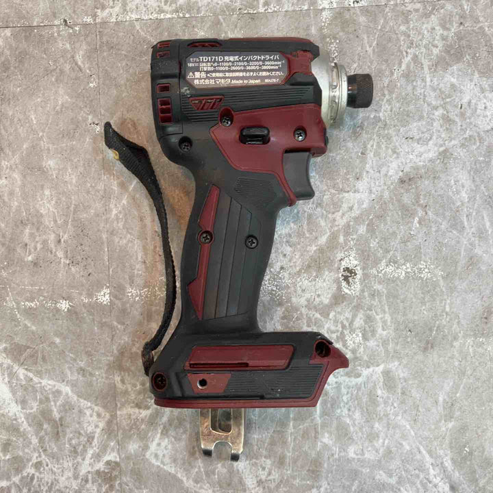 ★マキタ(makita) コードレスインパクトドライバー TD171DZAR【八潮店】