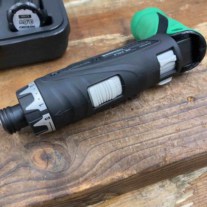 【中古品】◇ハイコーキ(HIKOKI ※旧:日立工機)  3.6V コードレスペンドライバドリル  DB3DL2(2LCSK) セット【柏店】