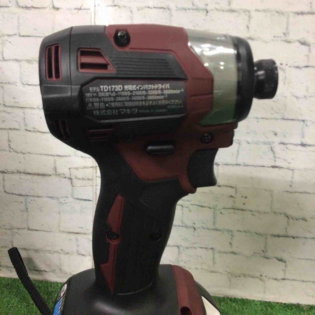 ★マキタ(makita) コードレスインパクトドライバー TD173DGXAR【町田店】