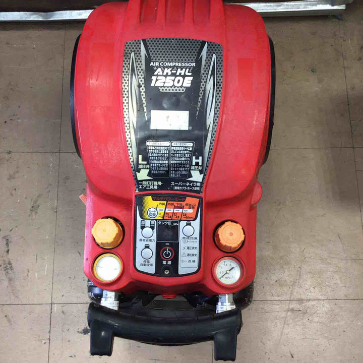 ★マックス(MAX) エアコンプレッサー AK-HL1250E_レッド【草加店】