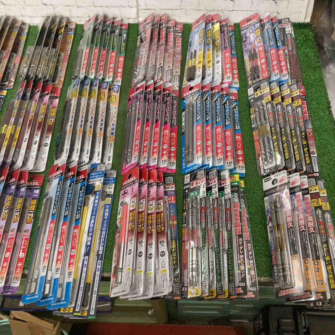 【未使用品】ビット2本入り×180個まとめ売り♪ VESSEL ベッセル ANEX アネックス など ≪送料無料≫ ⑤