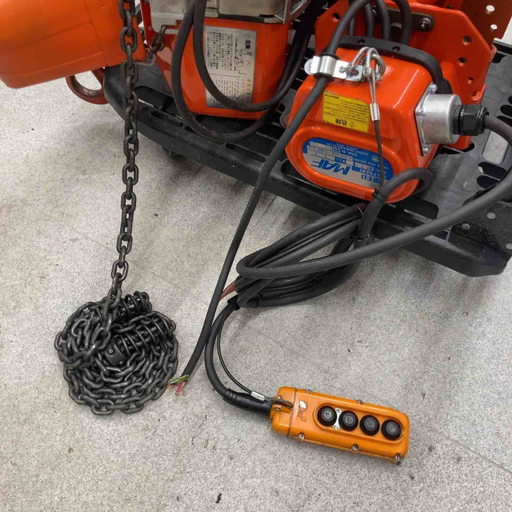 【店頭受取り限定】◇象印 エレファント 電動チェーンブロック ホイスト FB41ｔ トロリー付き【八潮店】