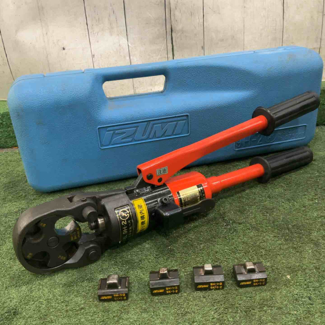 ☆泉精器(IZUMI) 手動油圧式圧着工具 9H-2【川口店】