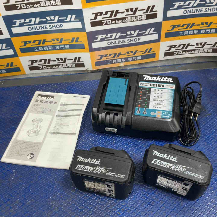★マキタ(makita) コードレスインパクトドライバー TD173DRGXO【草加店】