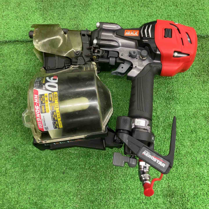 【中古美品】 マックス/MAX 高圧エア釘打ち機・HN-90N6(D)-G 【桶川店】