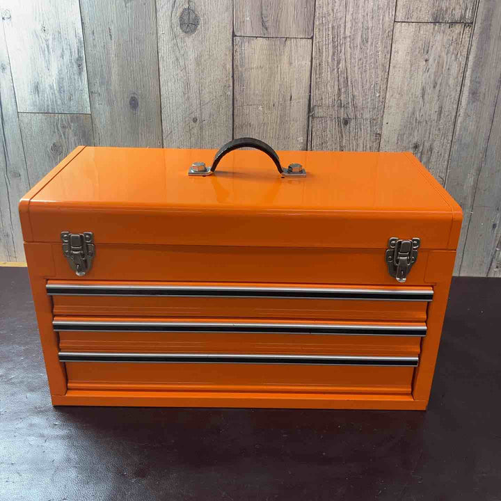 【中古品】 ディーン(DEEN) 三段トップチェスト 限定色 オレンジ 【東大和店】