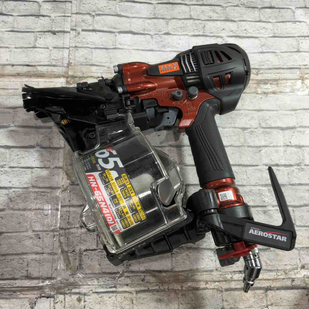 ★マックス(MAX) 高圧エア釘打ち機 HN-65N4(D)-R【川口店】