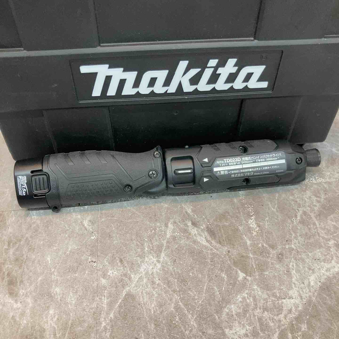 ★マキタ(makita) 7.2V コードレスペンインパクトドライバ TD023DSHXB【八潮店】