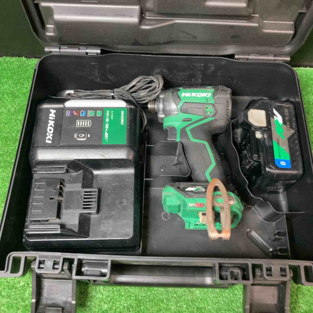 ★ハイコーキ(HIKOKI ※旧:日立工機) コードレスインパクトドライバ WH36DC(2XPS)(L) Bluetooth対応電池【岩槻店】