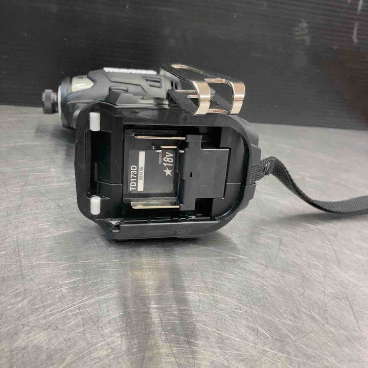 【未使用品(店頭展示品)】 マキタ(makita) 18V コードレスインパクトドライバー TD173DXB 黒色 充電器なしフルセット 【東大和店】